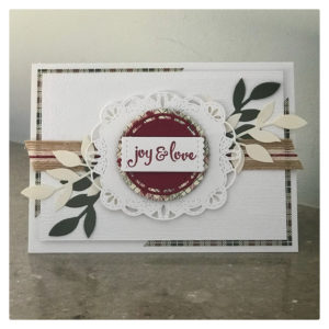 Read more about the article Joy & Love……for Dimensionals and Stitched Labels