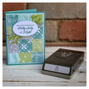 Read more about the article Mix and Match on Monday – Tufted Embossing Folder meets All is Calm DSP